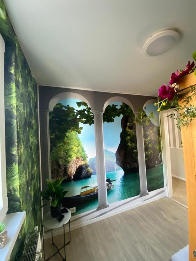 Schoene Ferienwohnung „Zum Glueck Tropical“ Eisenach Bagian luar foto